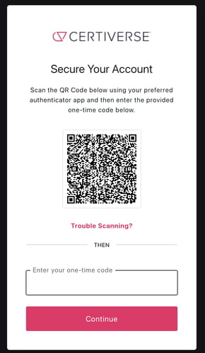 Authenticator QR
